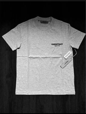 ESSENTIALS Men’s Light Oatmeal T-Shirt